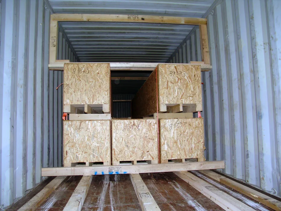 Containerstau – TVR Verpackung