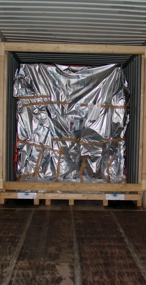 Containerstau – Beispiel von TVR